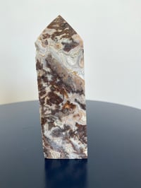 Image 3 of Large Mexican Crazy Lace Agate Tower