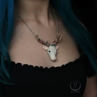 Image 5 of Blossom Deer necklace