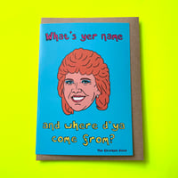 Image 1 of Cilla ‘What’s Yer Name’ Greetings Card