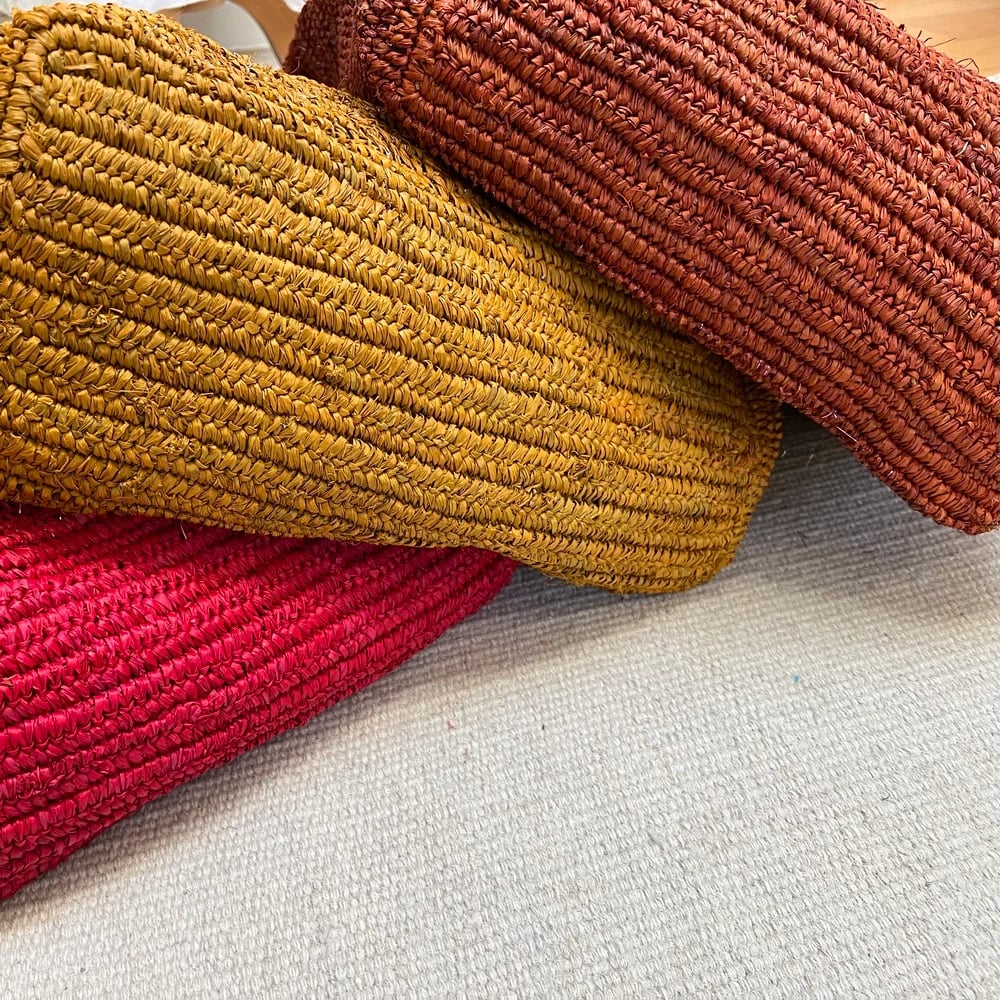 Image of -40% Sac Cabas fibre de palmier XL Ocre N°2 49.90€ au lieu de 85€