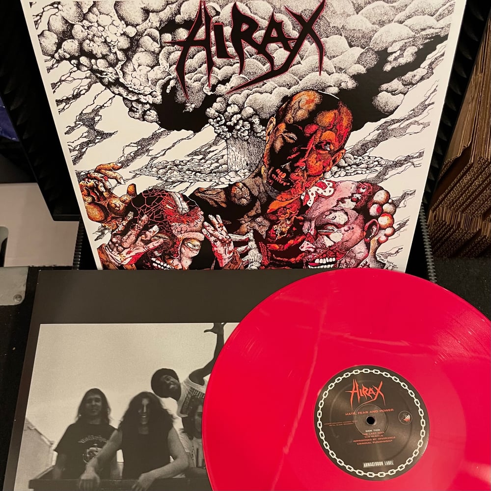 HIRAX "Hate, Fear And Power" LP