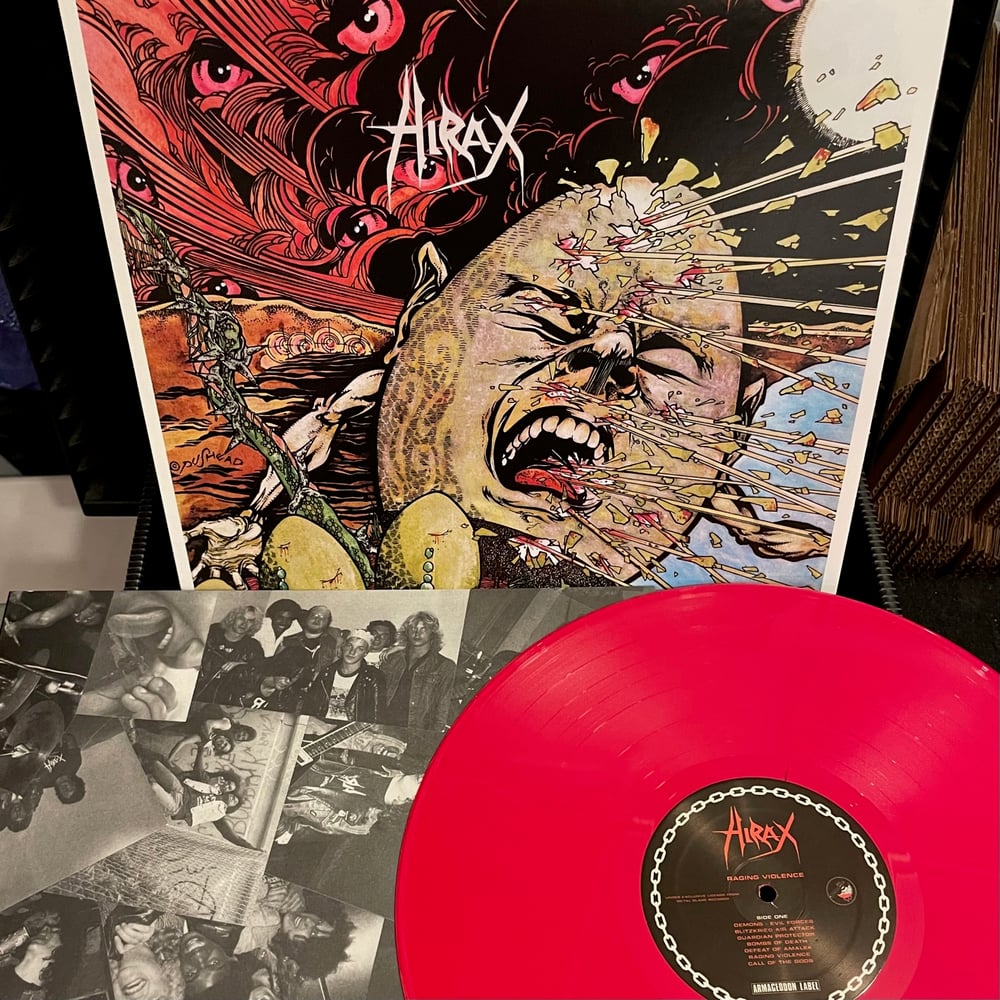 HIRAX "Raging Violence" LP
