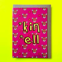 Image 1 of ‘Kin ’Ell’ Greetings Card