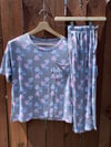 Women’s Pajamas Pink/Blue Mouse