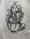 Kraken Teacup towel