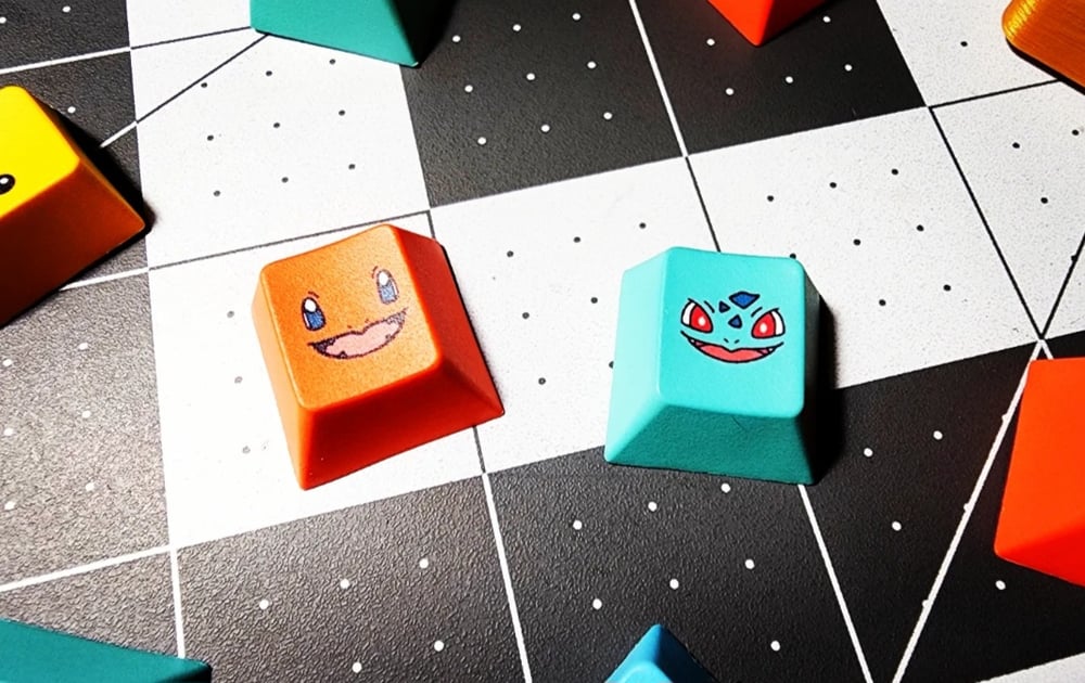 Image of POKEMON BULBA/CHAR KEYCAP SET V2 (1 LEFT)