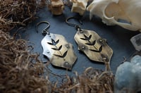 Image 1 of Flower Ornamental Ear Hangers