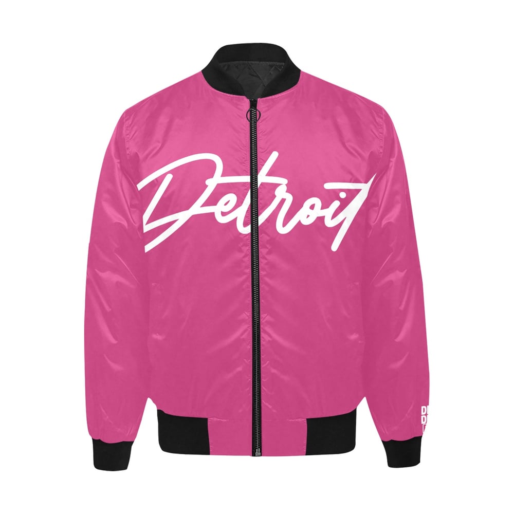 Image of Printed Detroit Bomber JacketS