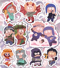 Various South Park Stickers