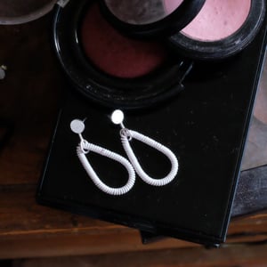 Image of Teardrop dangle earrings