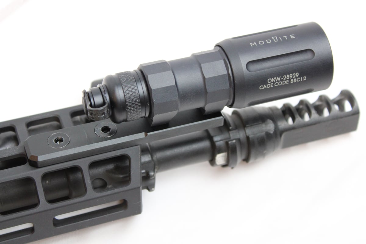 MLOK Compatible Flashlight Mount (Surefire Scout Footprint) | Titan ...