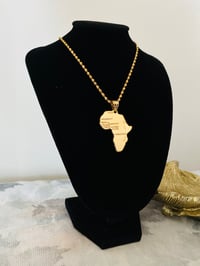 Image 2 of Africa Map Necklaces 