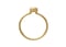 Image of Oval diamond engagement ring. 18k. Gustav