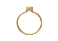 Image 4 of Oval diamond engagement ring. 18k. Gustav
