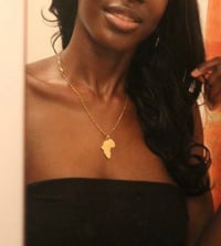 Image 5 of Africa Map Necklaces 
