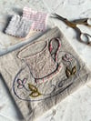 Tea Cup Embroidery Template