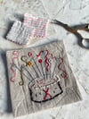 Pin Cushion Embroidery Template