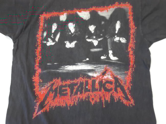 1990 Metallica Tour T-Shirt