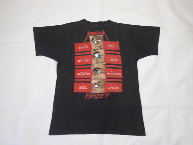 1990 Metallica Tour T-Shirt