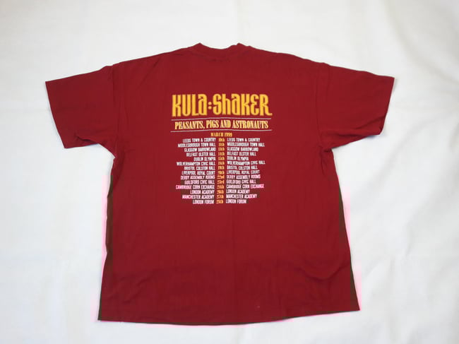 1999 Kula Shaker Tour T-Shirt
