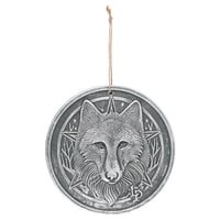 Wolf plaque