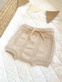 Image 2 of Bloomer en maille de coton biologique taille 0-6 mois