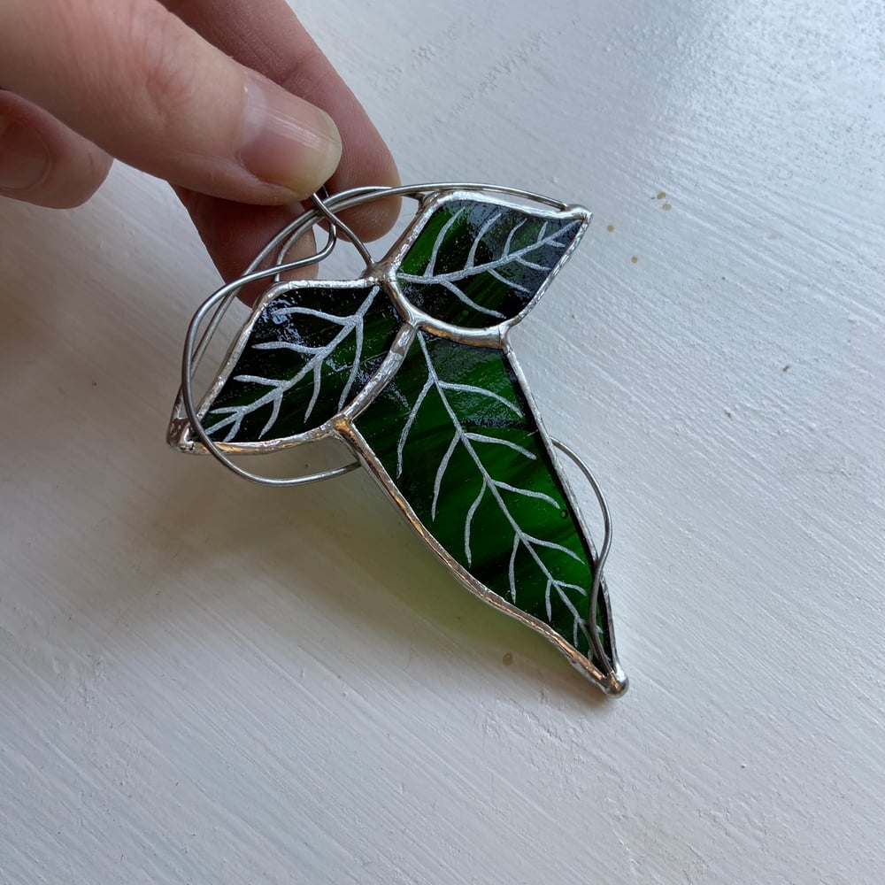 Leaves of cheap lorien brooch