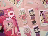 Image 2 of SANRIO LOVERS BOOKMARKS + PRINT + POLAROID
