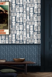 Image 2 of  One Day Wallpaper - Washed Denim