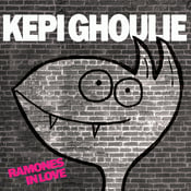 Image of Kepi Ghoulie – Ramones In Love LP (neon pink vinyl)