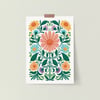 Spring Floral Pattern Print