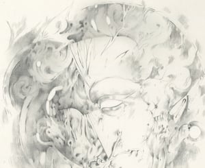 "The Comfort Of That Dark Cave" // Original Study. ++FREE INTERNATIONAL SHIPPING++
