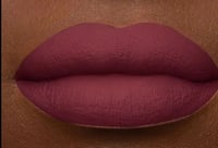 Image 1 of Ash Love Burgundy Vegan Matte liquid lipstick (Plum-51)