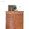 Double Fronted French Tambour Chest 