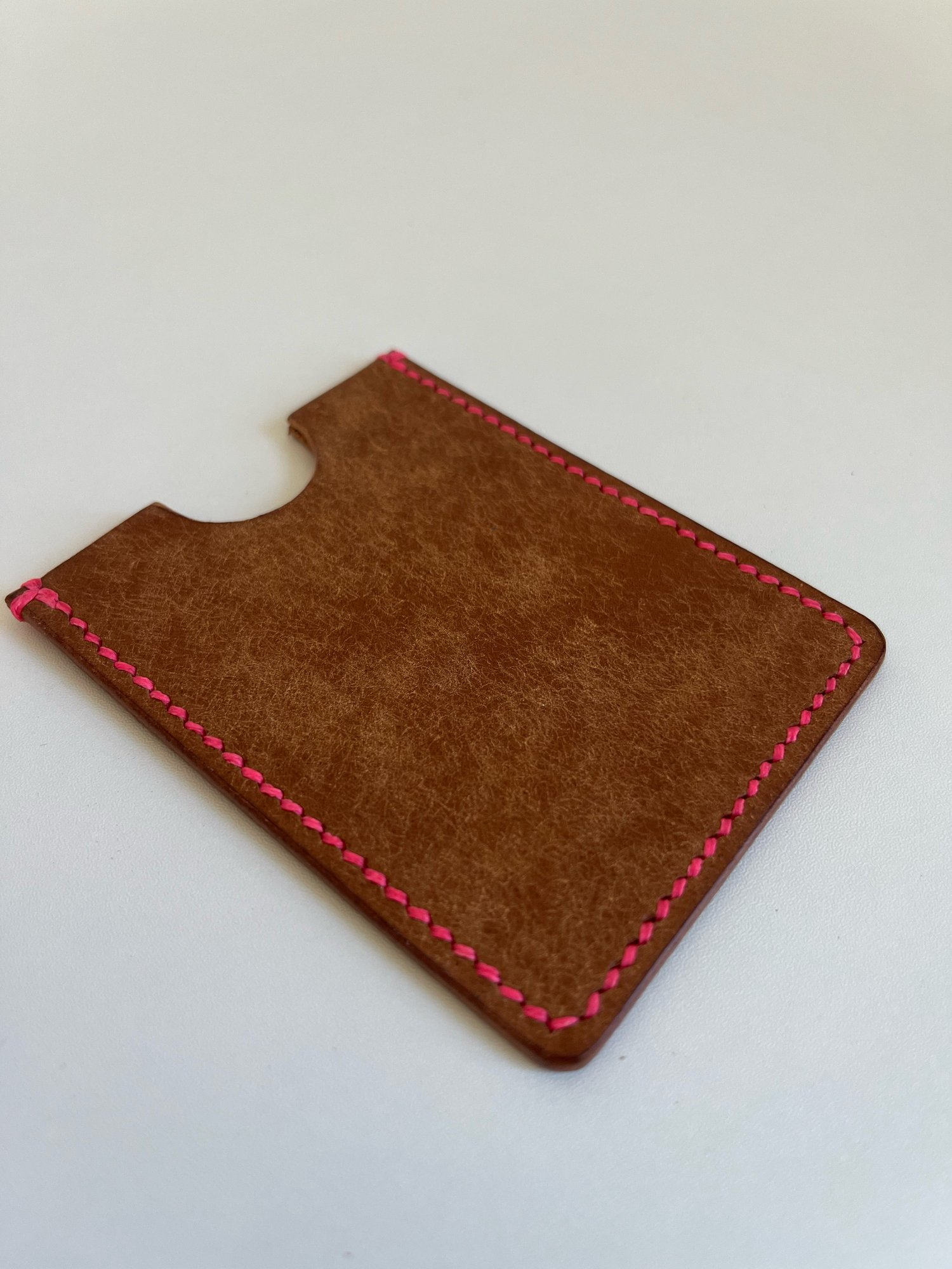 Image of Cognac Pueblo Cardholder 