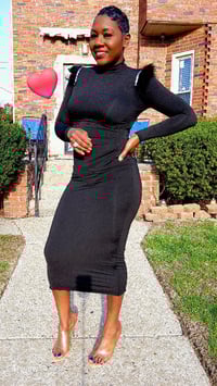 Image 1 of Black Feather Shoulder 