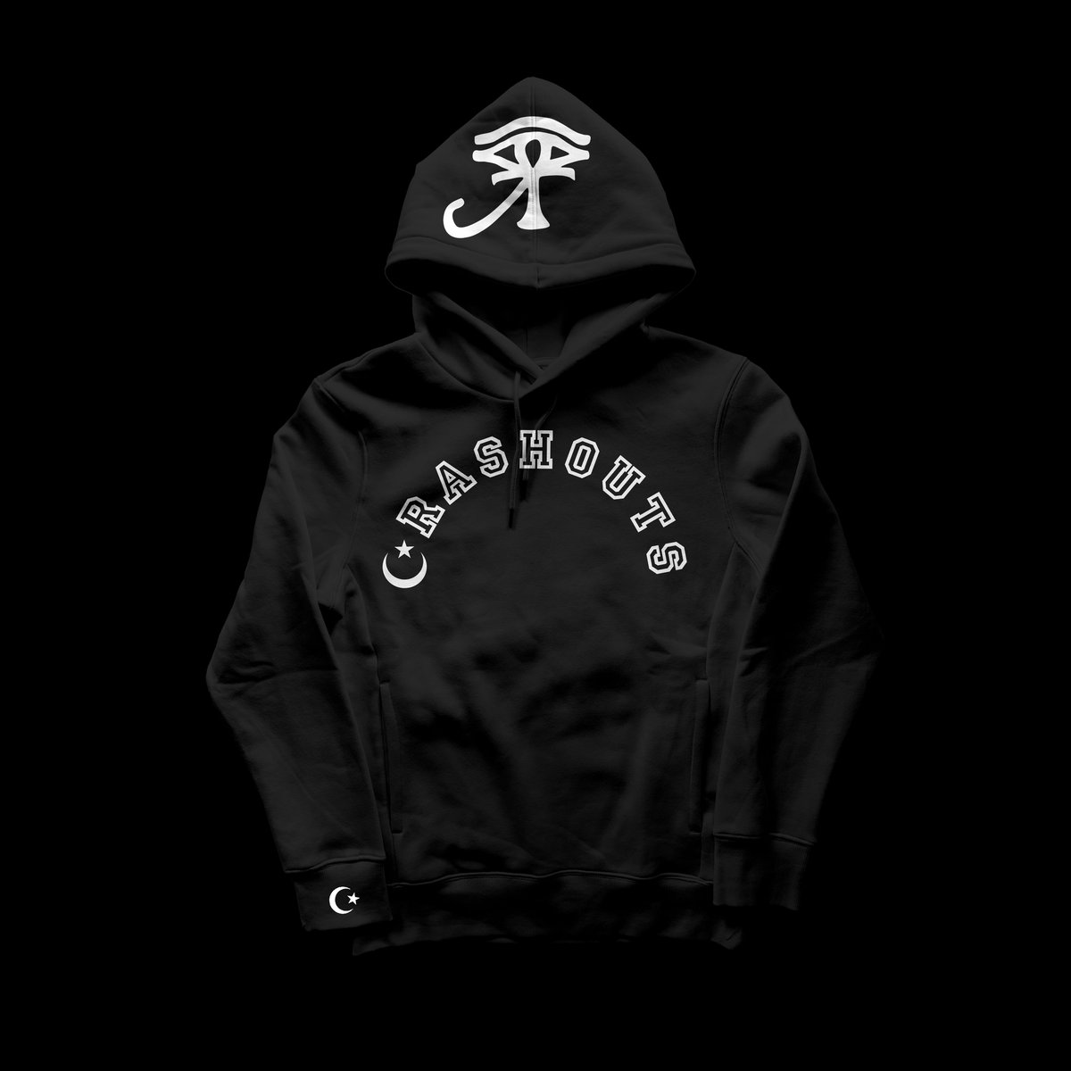 Image of Crashouts hoodie(black)