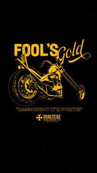 Image 1 of Maltese Machine Co. - ✠ Fool’s Gold ✠ - Short Sleeve Pocket T-Shirt
