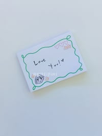 Image 1 of [IN HAND] LETTER MEMO PAD