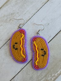 Image 1 of Hot Dog earrings 