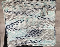 Image 2 of Ripple baby blanket