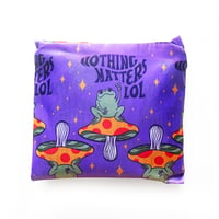 Image 2 of Nothing Matters Frog Reusable Bag