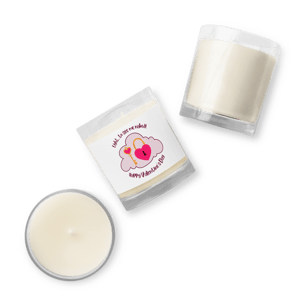 Image of Light to see me naked - Glass jar soy wax candle