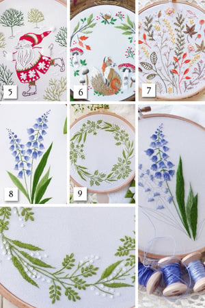 Image of 6" Embroidery Kits