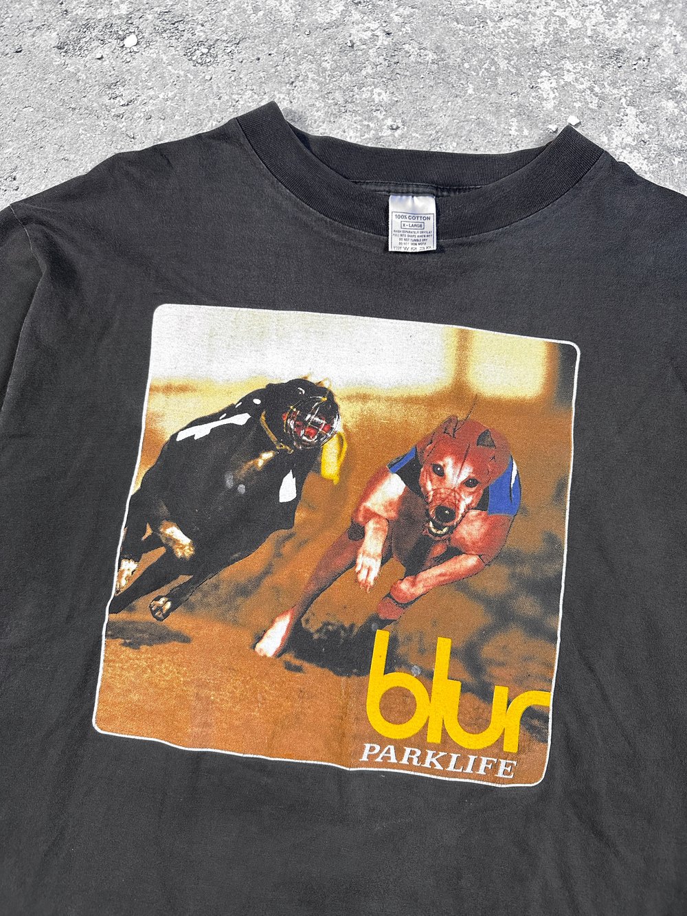 Rare* Blur 1994 'Parklife' T-Shirt | NLVintage