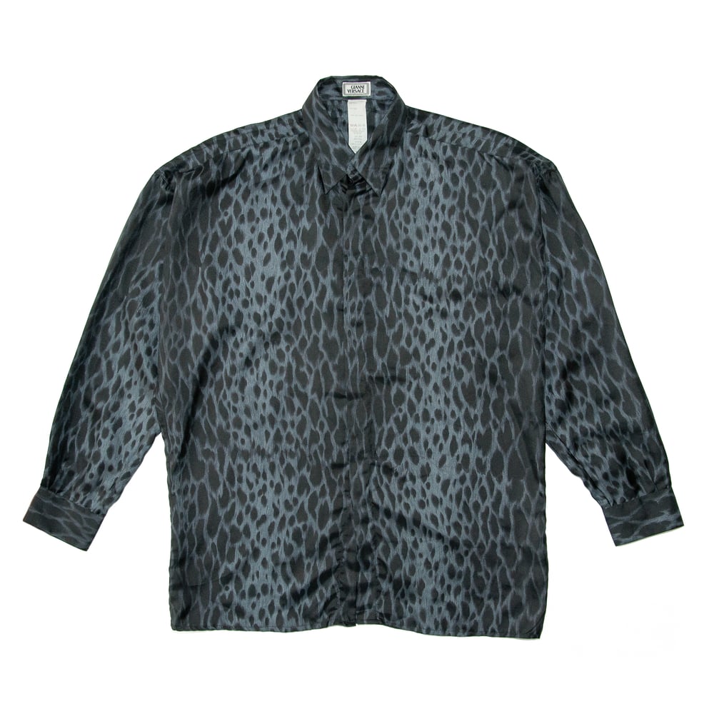 Gianni Versace 1992 Leopard Print Mens Silk Shirt † Ruder Than The Rest