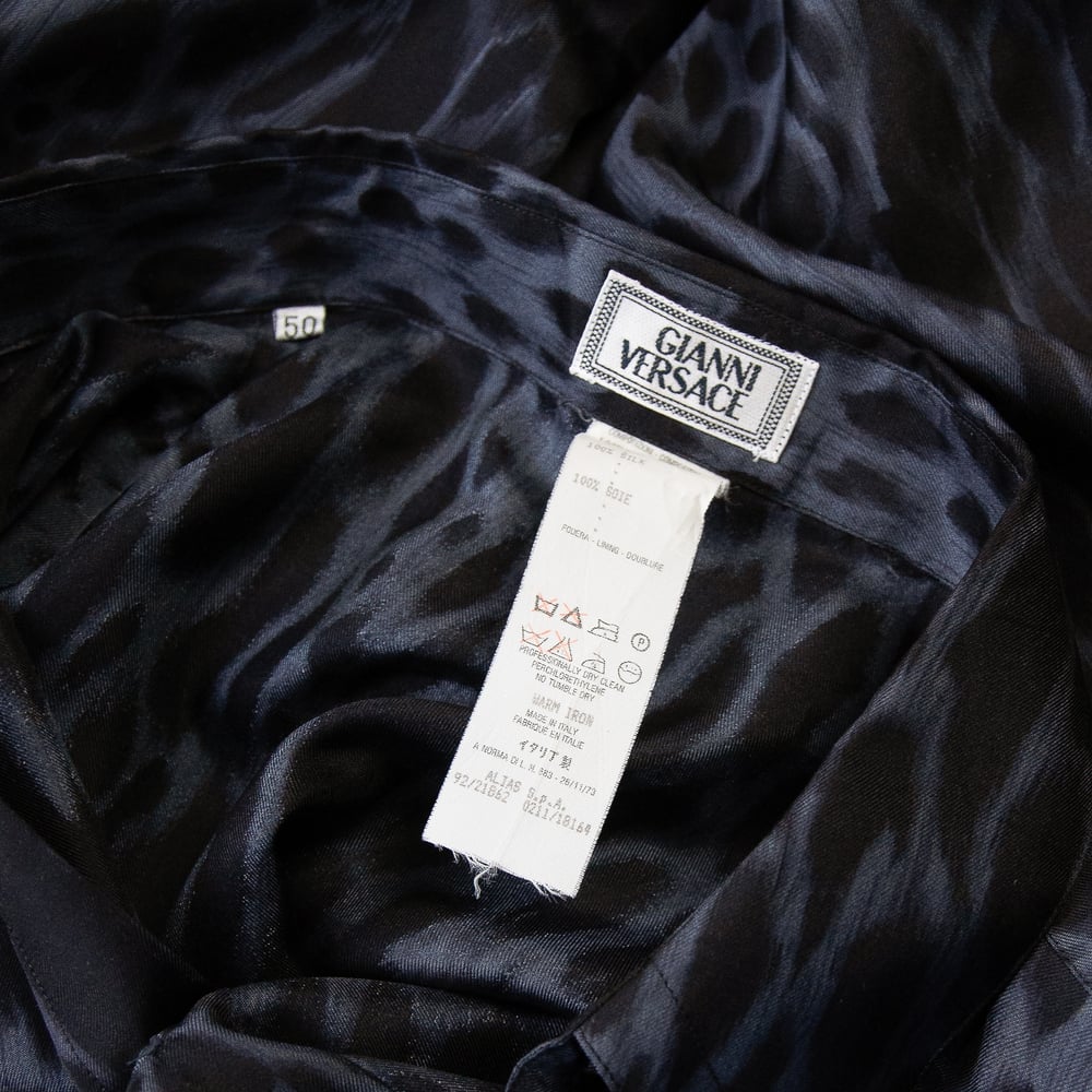 1992 Gianni Versace Printed Silk Shirt