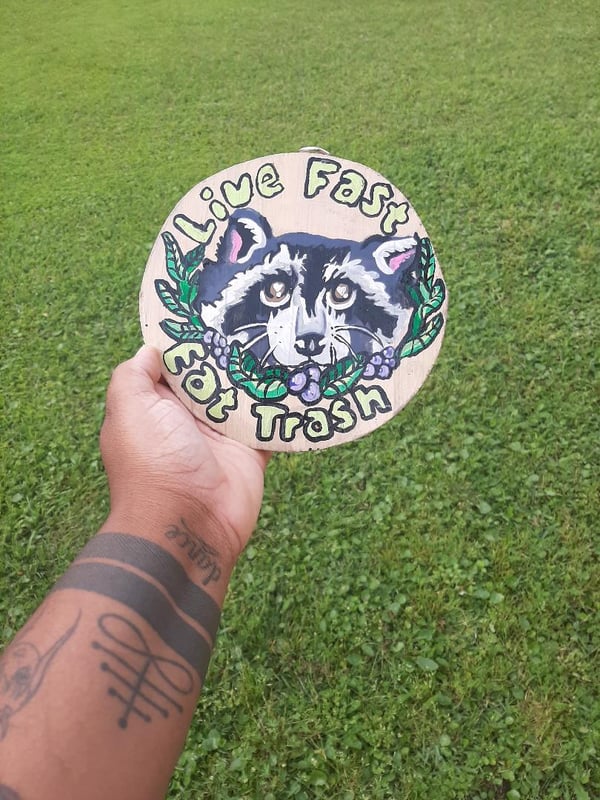 Image of LIVE FAST EAT TRASH