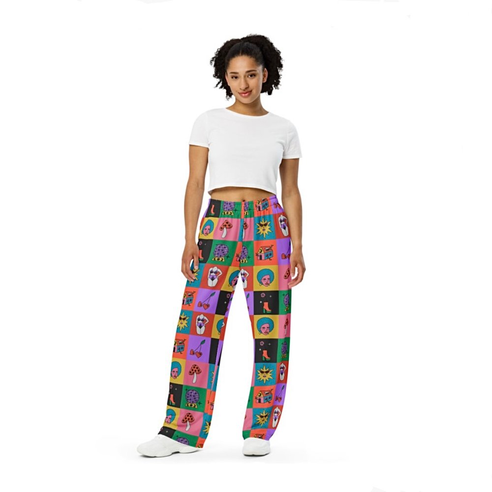Image of Flash Party Print Pants