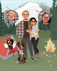 Image 6 of Couple portrait with a detailed background